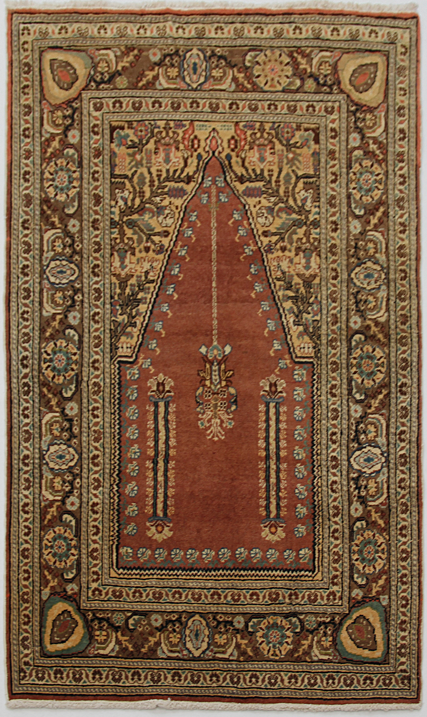 Persian carpet, piece number 2129, 139x90cm