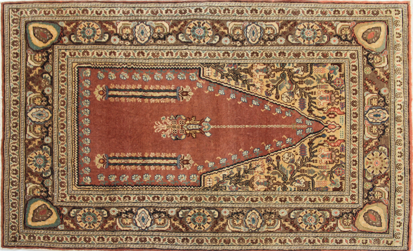 Persian carpet, piece number 2129, 139x90cm