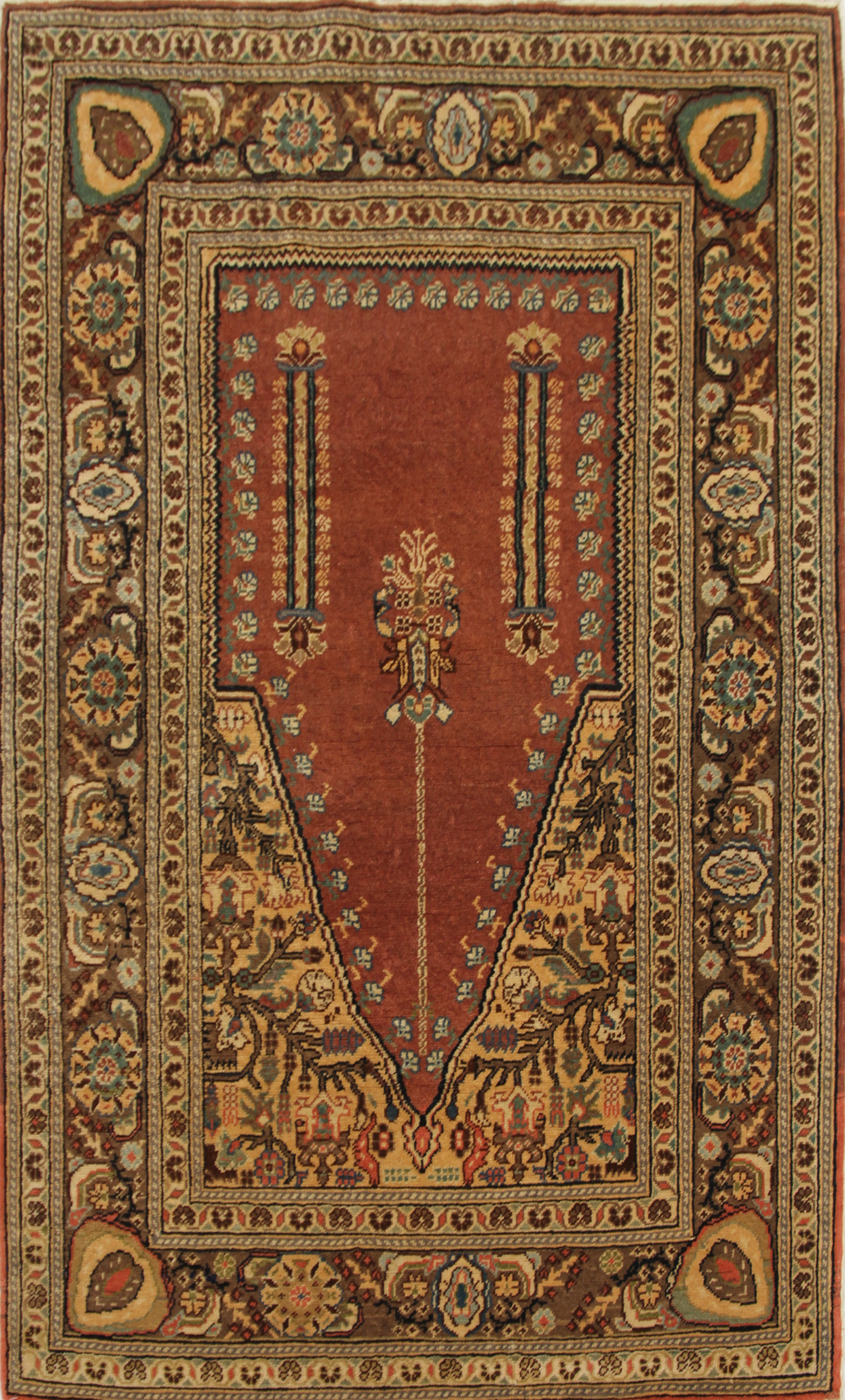 Persian carpet, piece number 2129, 139x90cm