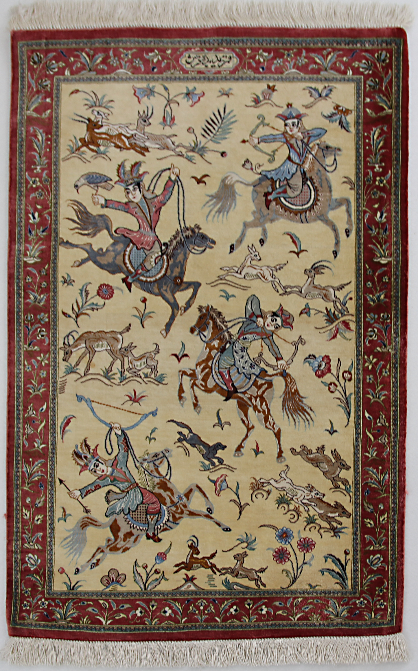 Persian carpet, item number 6375, 91x57cm