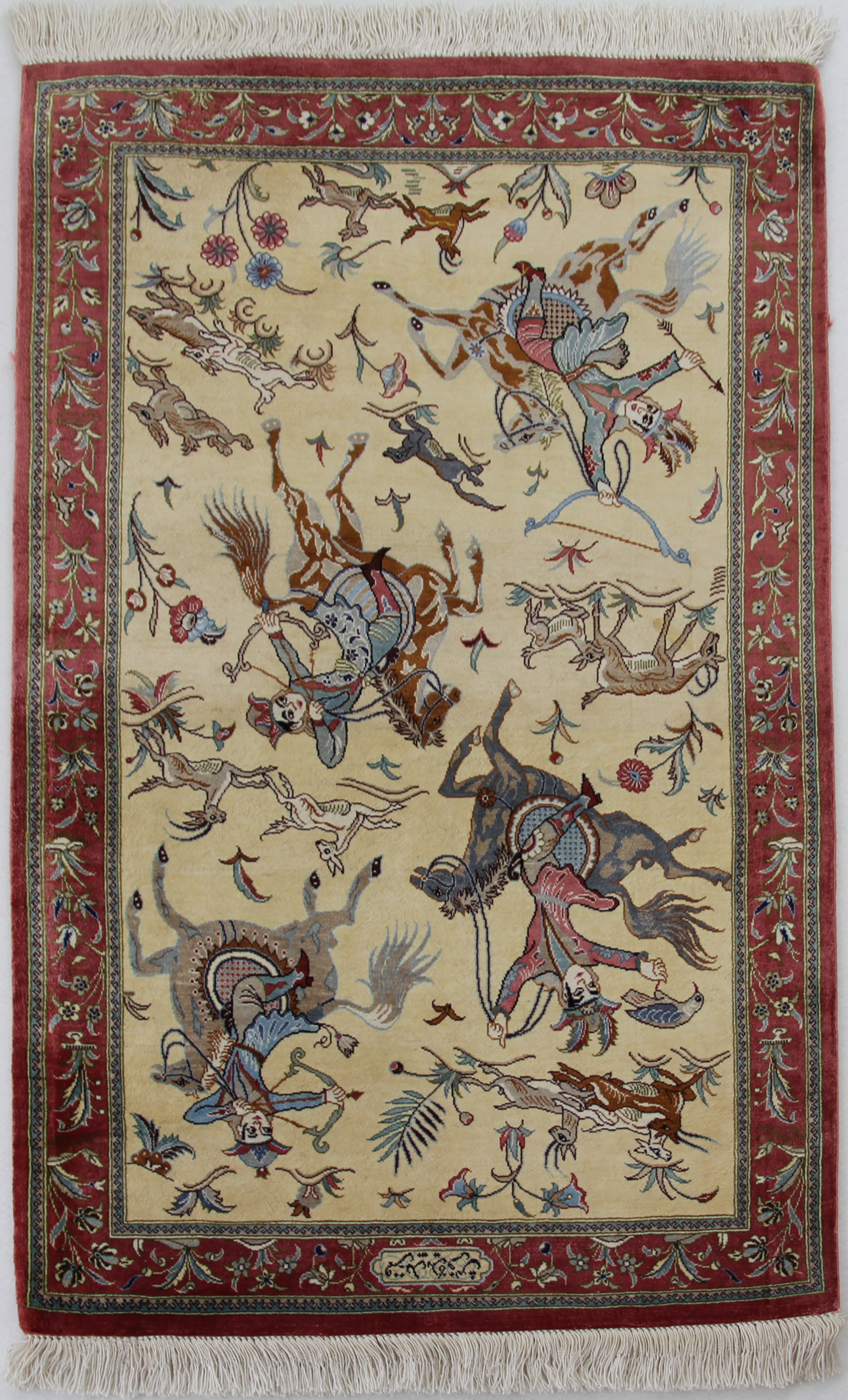 Persian carpet, item number 6375, 91x57cm