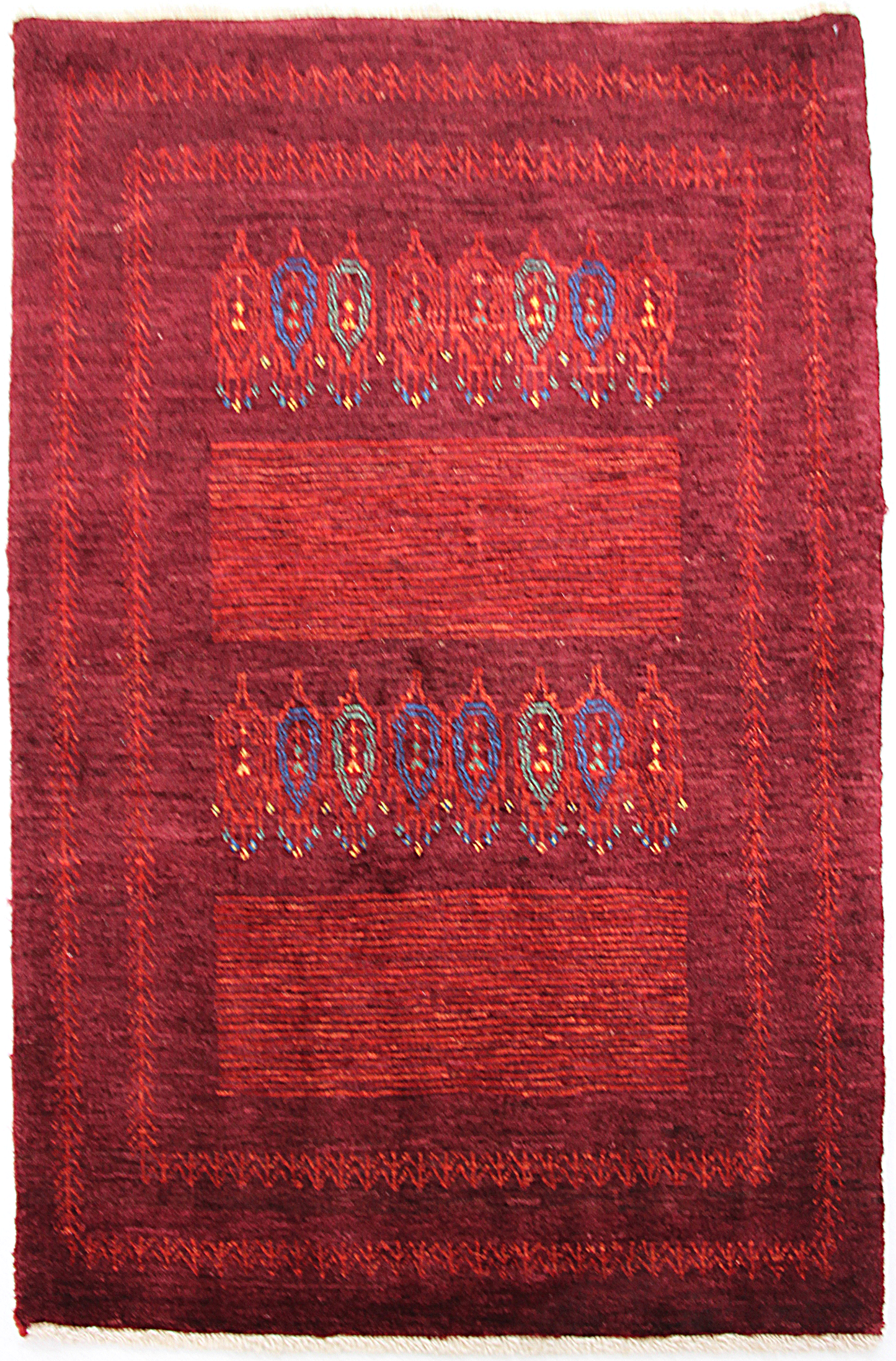 Gabbeh carpet, item number G7711, 123x82cm