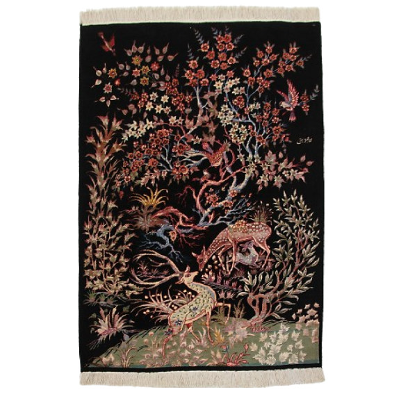Persian carpet, item number 7478, 138x91cm