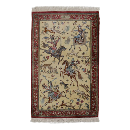 Persian carpet, item number 6375, 91x57cm