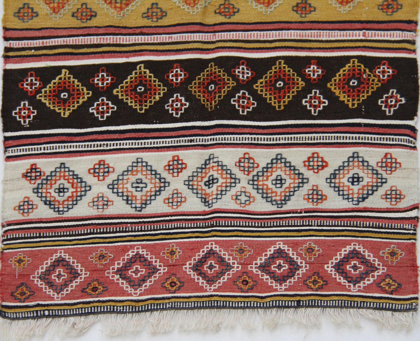 Kilim carpet, piece number K1136, 200x50cm