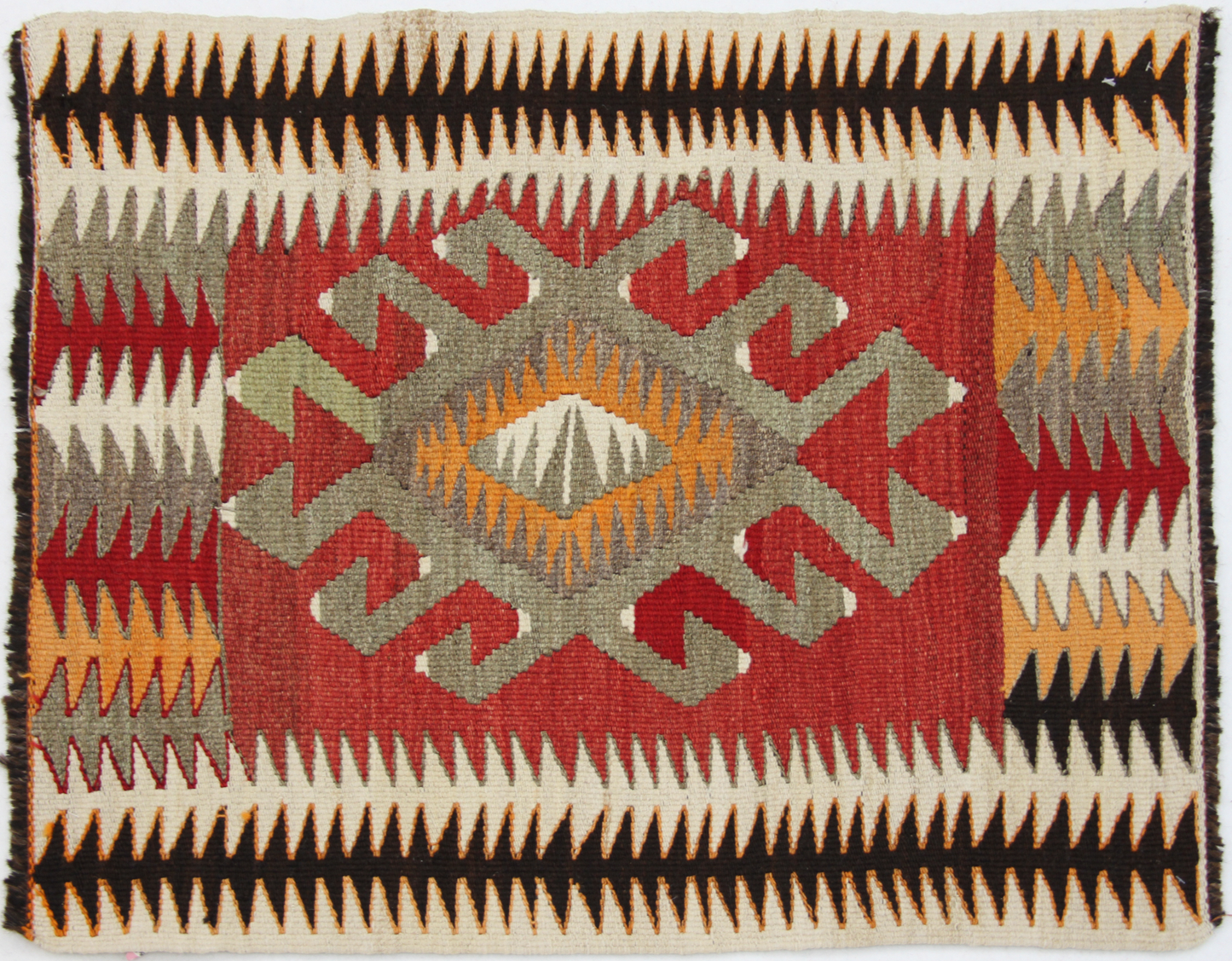 Kilim carpet, item number SS23GA, 92x68cm