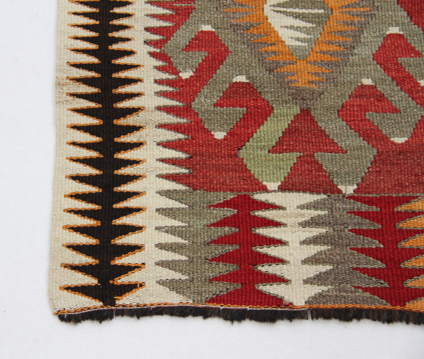 Kilim carpet, item number SS23GA, 92x68cm