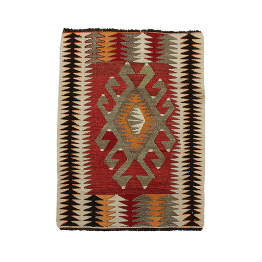 Kilim carpet, item number SS23GA, 92x68cm
