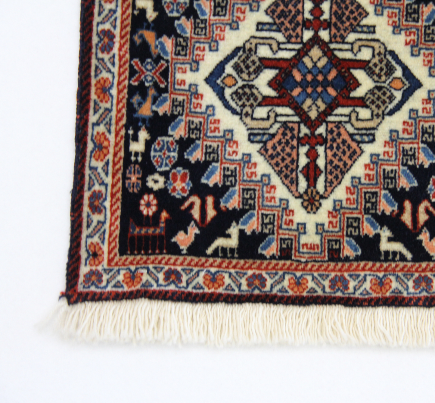 Persian carpet, item number 4283, 38x40cm