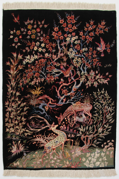 Persian carpet, item number 7478, 138x91cm 