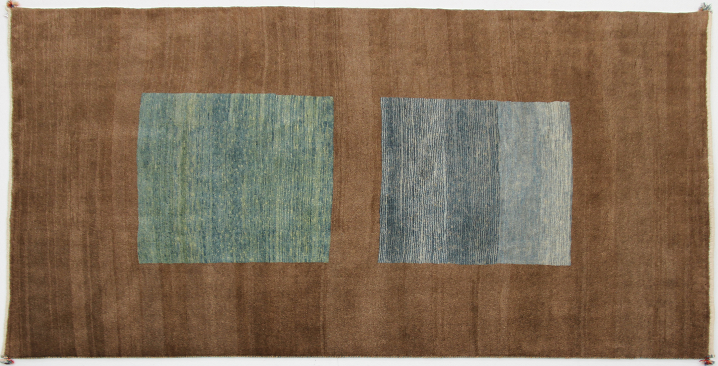 Gabbeh carpet, work number G2156, Loribaft, 202x105cm