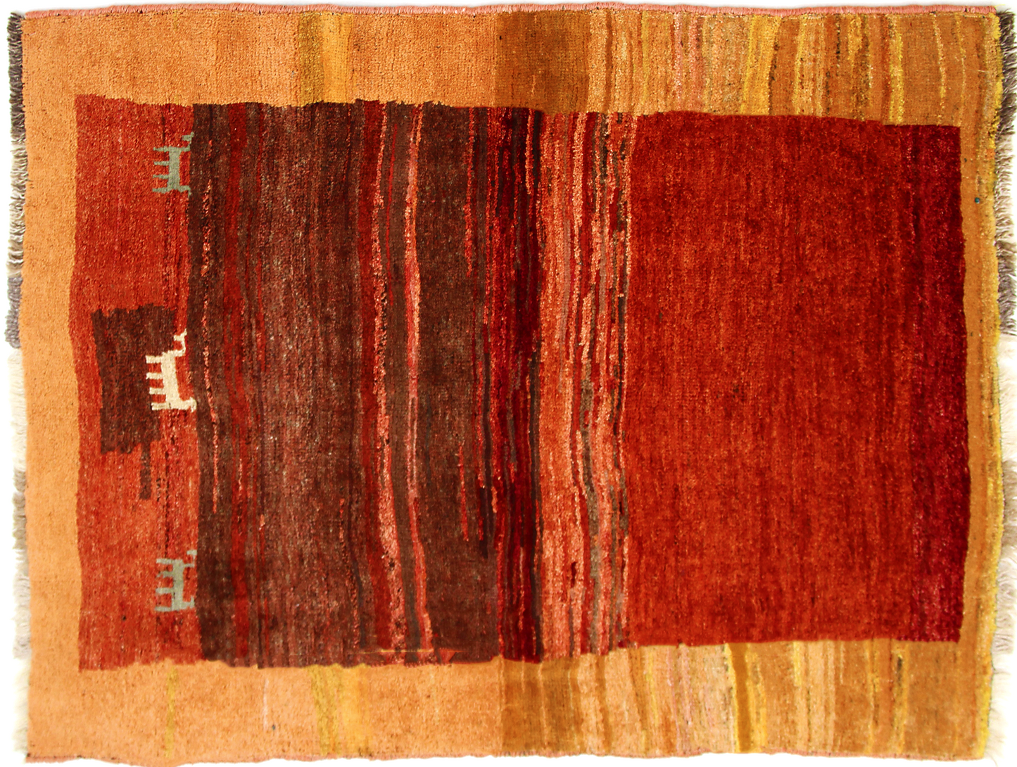 Gabbeh carpet, item number G5483, 132x117cm