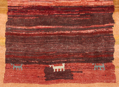 Gabbeh carpet, item number G5483, 132x117cm