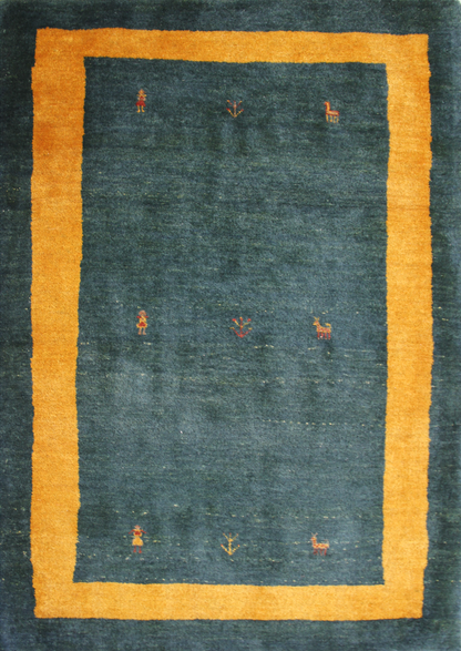 Gabbeh carpet, piece number G6633, Mehran, 118x83cm