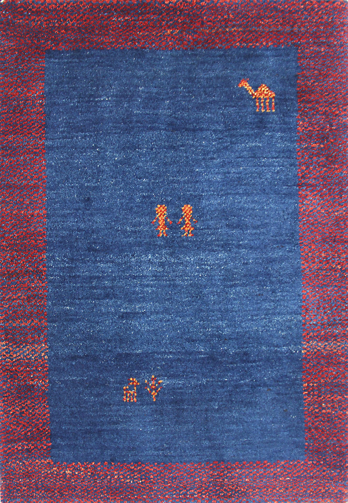 Gabbeh carpet, item number G7698, 119x82cm