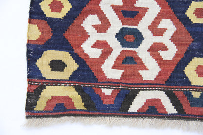 Kilim carpet, piece number K4305, 49x43cm