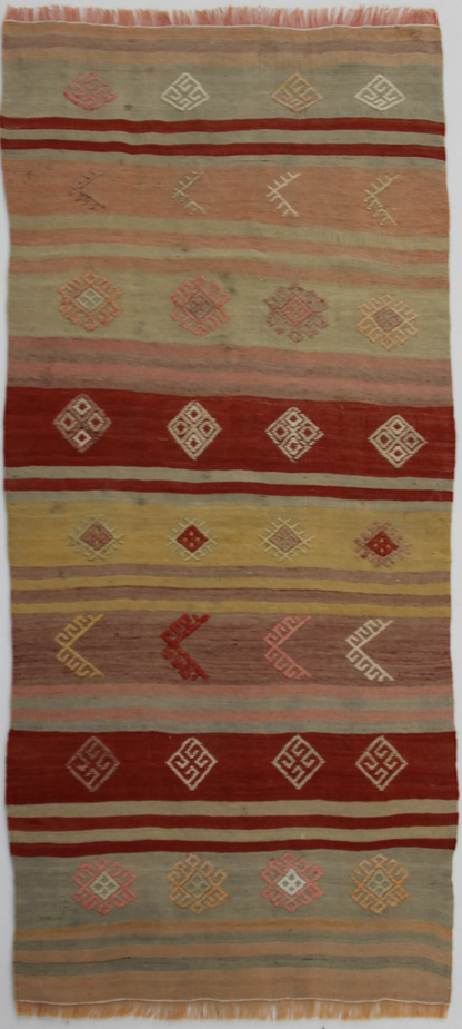 Kilim carpet, piece number K1108, 100x60cm