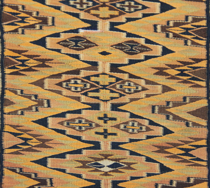 Kilim carpet, piece number K1139, Kilim runner, 250x91cm