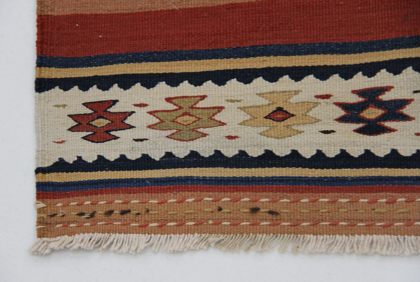 Kilim carpet, piece number K1144, 220x124cm