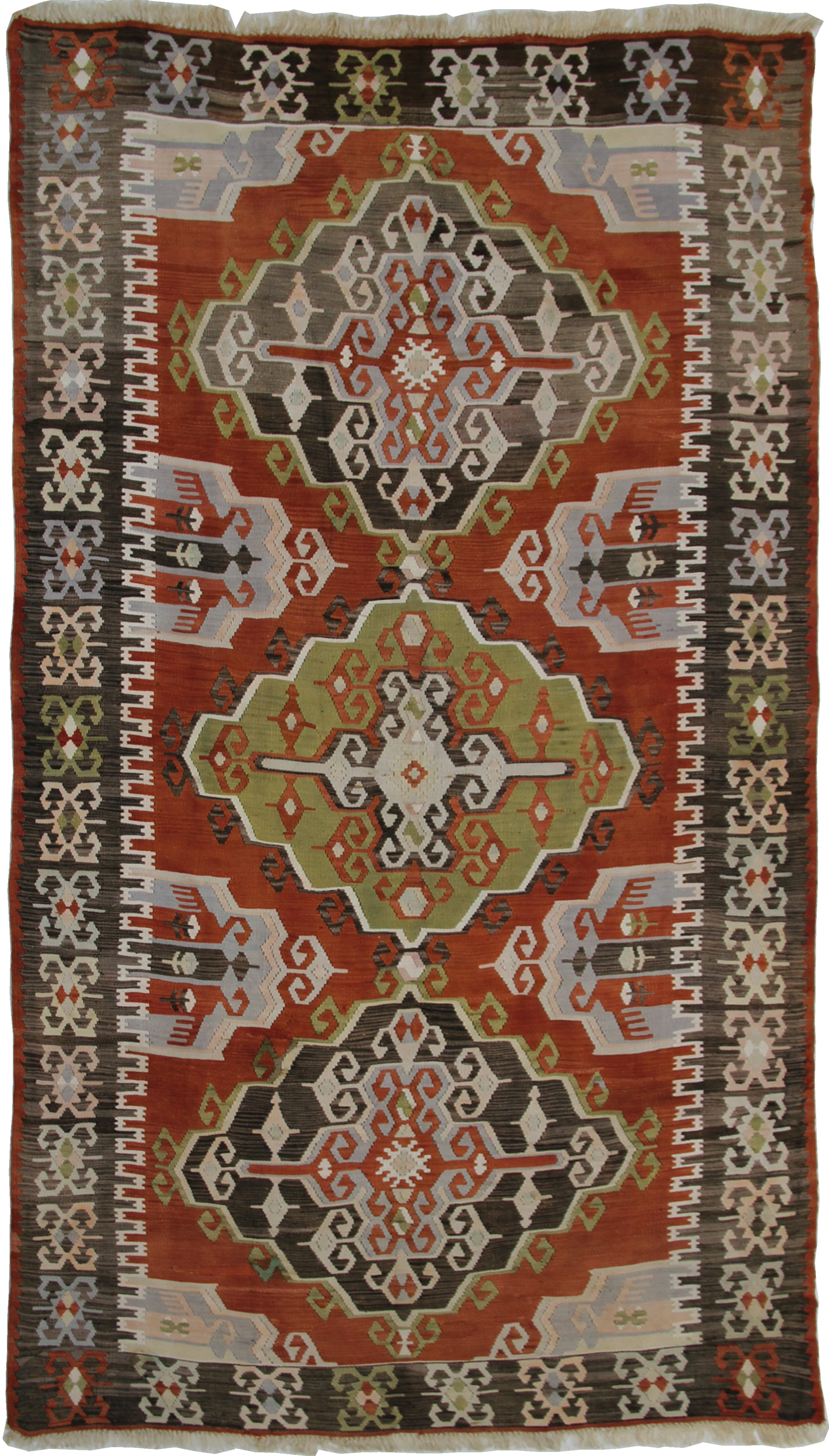 Kilim carpet, piece number K30, semi-antique, 286x163cm