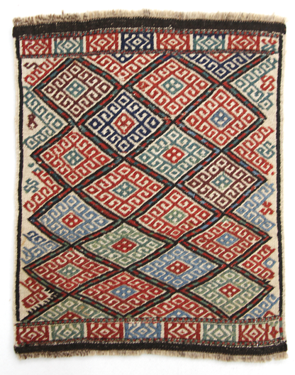 Kilim carpet, piece number K4291, 49x53cm