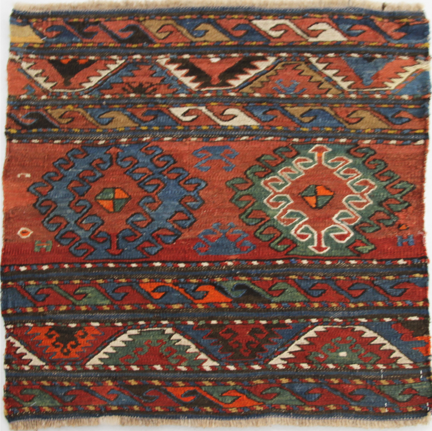 Kilim carpet, piece number K4301, 53x49cm