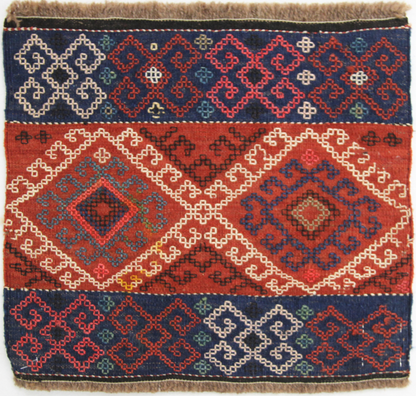 Kilim carpet, piece number K4306, 46x42cm