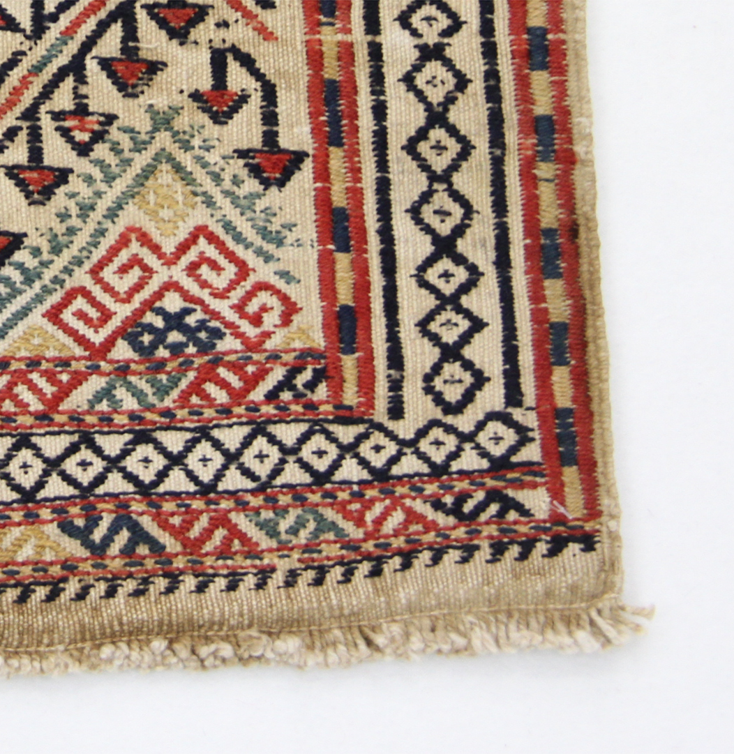 Kilim carpet, piece number K4308, 46x43cm