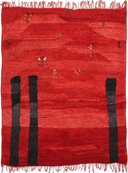 Gabbeh carpet, piece number M3234, 215x160cm