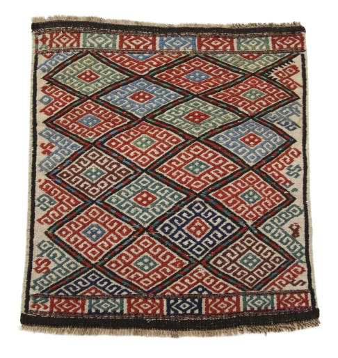 Kilim carpet, piece number K4291, 49x53cm