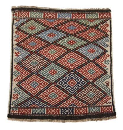 Kilim carpet, piece number K4291, 49x53cm