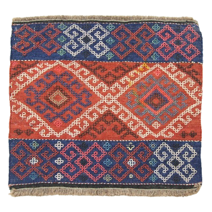 Kilim carpet, piece number K4306, 46x42cm