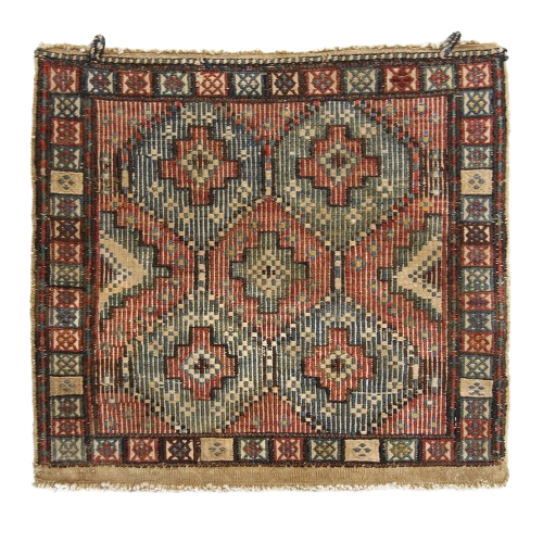 Kilim carpet, piece number K4309, 50x49cm