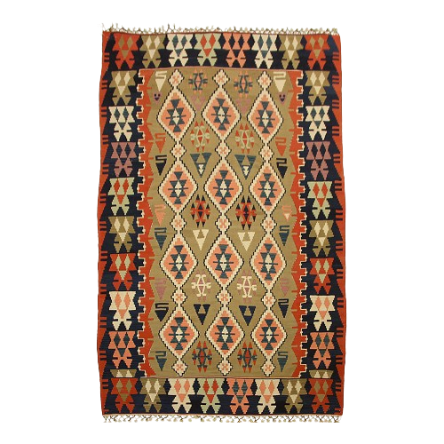 Kilim carpet, work number SS1126, 312x192cm